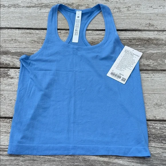 Lululemon Swiftly Tech Racerback Tank Top
Pool Party blue size 6 NWT - Picture 2 of 7